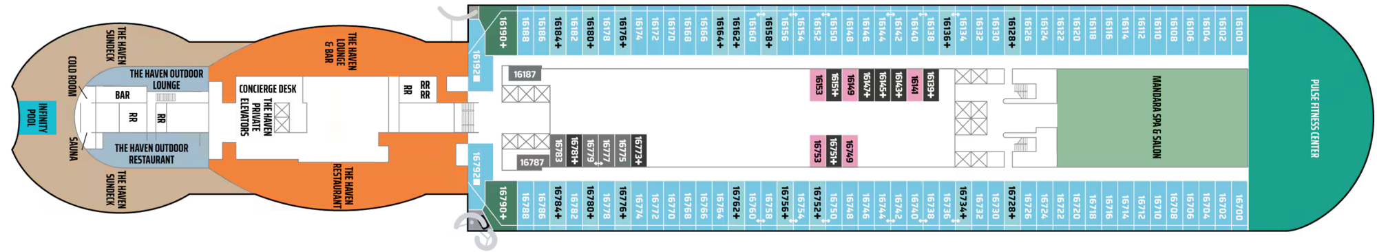 Deck 16 plan